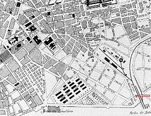 Oran- Gares- 1 Plan 1895- 01- Plateau St Michel